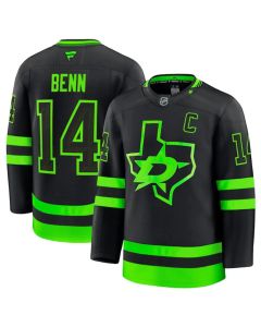 Men's Dallas Stars Active Player Custom Black 2024-25 Alternate Stitched Hockey Jersey