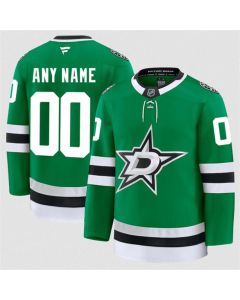 Men's Dallas Stars Custom Green 2024-25 Home Stitched Hockey Premium Jersey