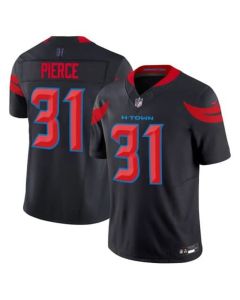 Men's Dameon Pierce Navy Blue Houston Texans #31 Vapor F.U.S.E. Limited Jersey