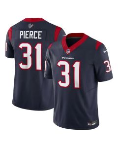 Men's Dameon Pierce Navy Houston Texans #31 Vapor F.U.S.E. Limited Jersey
