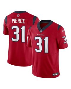 Men's Dameon Pierce Red Houston Texans #31 Vapor F.U.S.E. Limited Jersey (Red)