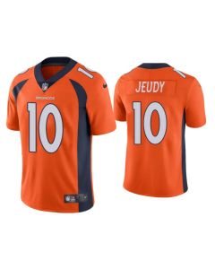 Men's Denver Broncos #10 Jerry Jeudy Orange 2019 Vapor Untouchable Stitched Jersey