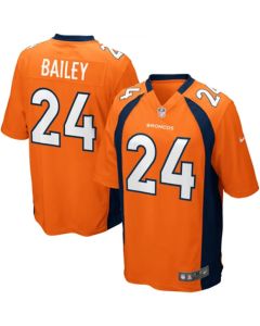 Men's Denver Broncos #24 Champ Bailey Orange Vapor Untouchable Limited NFL Stitched Jersey