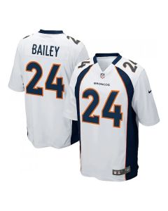 Men's Denver Broncos #24 Champ Bailey White Vapor Untouchable Limited NFL Stitched Jersey