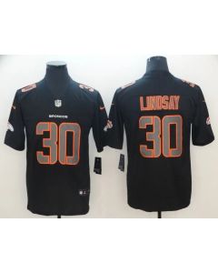 Men's Denver Broncos #30 Phillip Lindsay Black 2018 Impact Limited Stitched NFL Jersey