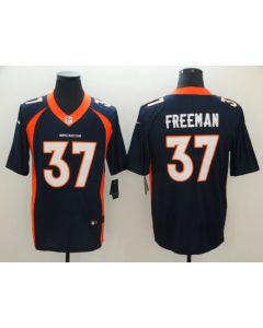 Men's Denver Broncos #37 Royce Freeman Navy Vapor Untouchable Limited NFL Stitched Jersey