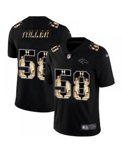 Men's Denver Broncos #58 Von Miller 2019 Black Statue of Liberty Limited Stitched NFL Jersey