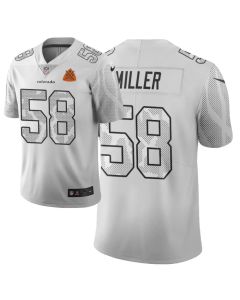 Men's Denver Broncos #58 Von Miller White 2019 City Edition Limited Stitched NFL Jersey