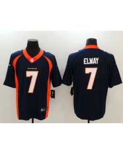 Men's Denver Broncos #7 John Elway Navy Vapor Untouchable Player Limited Jersey