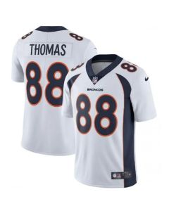 Men's Denver Broncos #88 Demaryius Thomas White Vapor Untouchable Limited Stitched Jersey