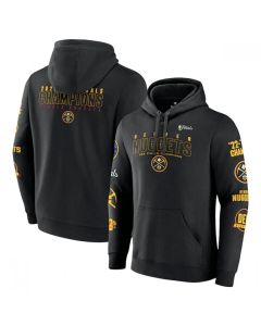 Men's Denver Nuggets Black 2023 xtra Innings Pullover Hoodie