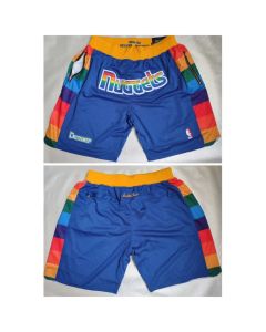 Men's Denver Nuggets Blue Shorts (Run Small)