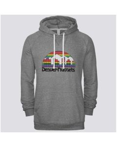Men's Denver Nuggets Gray Pullover Hoodie