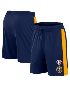 Men's Denver Nuggets Navy/Yellow Shorts