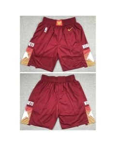 Men's Denver Nuggets Red Shorts (Run Small)