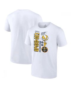 Men's Denver Nuggets White 2023 Finals Champions T-Shirt (White)