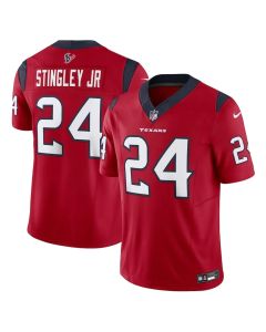 Men's Derek Stingley Jr. Red Houston Texans #24 Vapor F.U.S.E. Limited Jersey (Red)