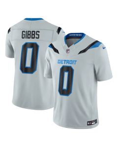 Men's Detroit Lions #0 Jahmyr Gibbs Grey 2026 Rivalries Collection Vapor F.U.S.E. Limited Jersey (Grey)