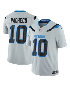 Men's Detroit Lions #10 Isiah Pacheco Grey 2026 Rivalries Collection Vapor F.U.S.E. Limited Jersey (Grey)