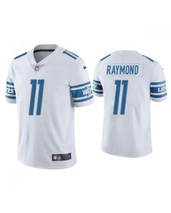 Men's Detroit Lions #11 Kalif Raymond White Vapor Untouchable Limited Stitched Jersey (White)