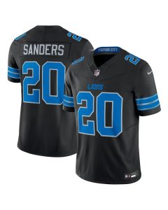 Men's Detroit Lions #20 Barry Sanders Black 2nd Alternate Vapor F.U.S.E. Limited Jersey