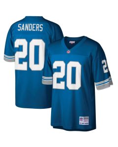 Men's Detroit Lions #20 Barry Sanders Blue Stitched Jersey