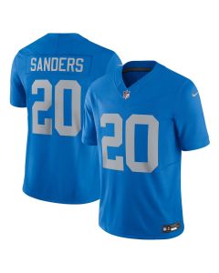 Men's Detroit Lions #20 Barry Sanders Blue Vapor F.U.S.E. Alternate Limited Jersey