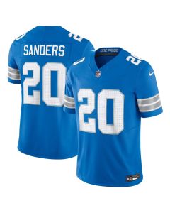 Men's Detroit Lions #20 Barry Sanders Blue Vapor F.U.S.E. Limited Jersey