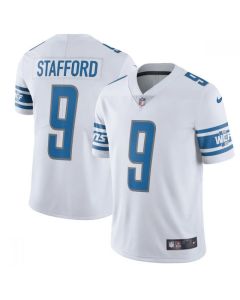 Men's Detroit Lions #9 Matthew Stafford White Vapor Untouchable Limited Stitched NFL Jersey