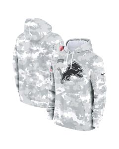 Men's Detroit Lions Arctic Camo 2024 Salute To Service Big & Tall Club Fleece Pullover Hoodie (Camo)