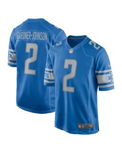 Men's Detroit Lions Chauncey Gardner-Johnson Blue Game Player Jersey
