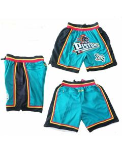 Men's Detroit Pistons Throwback Shorts (Run Small)