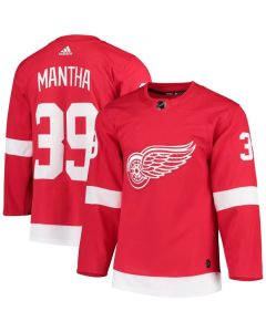 Men's Detroit Red Wings #39 Anthony Mantha Red Stitched NHL Jersey