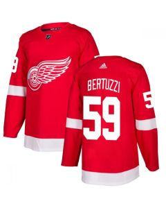 Men's Detroit Red Wings #59 Tyler Bertuzzi Red Stitched NHL Jersey
