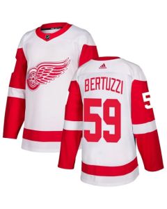 Men's Detroit Red Wings #59 Tyler Bertuzzi White Stitched NHL Jersey