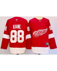 Men's Detroit Red Wings #88 Patrick Kane Red 2024-25 Stitched Jersey