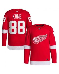 Men's Detroit Red Wings #88 Patrick Kane Red Stitched Jersey