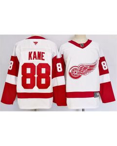 Men's Detroit Red Wings #88 Patrick Kane White 2024-25 Stitched Premium Jersey