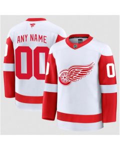 Men's Detroit Red Wings ACTIVE PLAYER Custom White 2024-25 Away Stitched Hockey Jersey