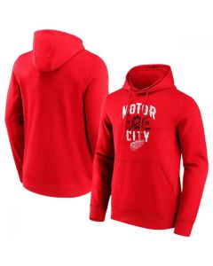 Men's Detroit Red Wings Red Hometown Graphic Hoodie