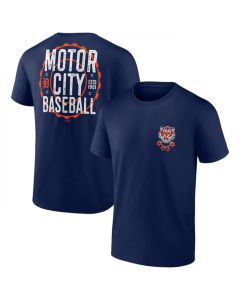 Men's Detroit Tigers Navy Iconic Bring It T-Shirt