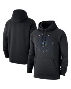 Men's Duke Blue Devils Black Basketball Icon Club Fleece Pullover Hoodie