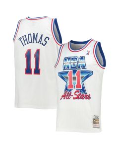Men's Eastern Conference #11 Isiah Thomas White Hardwood Classics 1992 NBA All-Star Game Swingman Jersey
