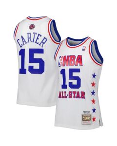 Men's Eastern Conference #15 Vince Carter White 2003 All Star Game Swingman Jersey (White)