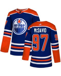 Men's Edmonton Oilers #97 Connor McDavid Royal Blue Stitched NHL Jersey