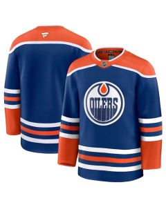 Men's Edmonton Oilers Blank Royal 2024-25 Home Stitched Hockey Jersey