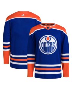 Men's Edmonton Oilers Blank Royal Stitched Jersey