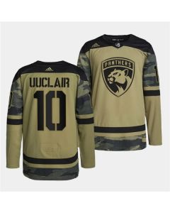 Men's Florida Panthers #10 Anthony Duclair 2022 Camo Military Appreciation Night Stitched Jersey