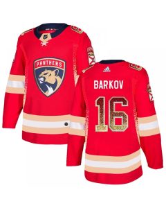 Men's Florida Panthers #16 Aleksander Barkov Red Drift Fashion Stitched NHL Jersey