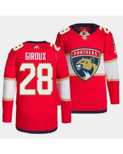 Men's Florida Panthers #28 Claude Giroux Red Stitched Jersey